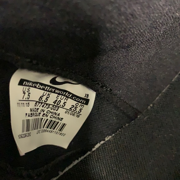 Nike Flystepper 2K3 Black/White Size 7.5W - Picture 4 of 6